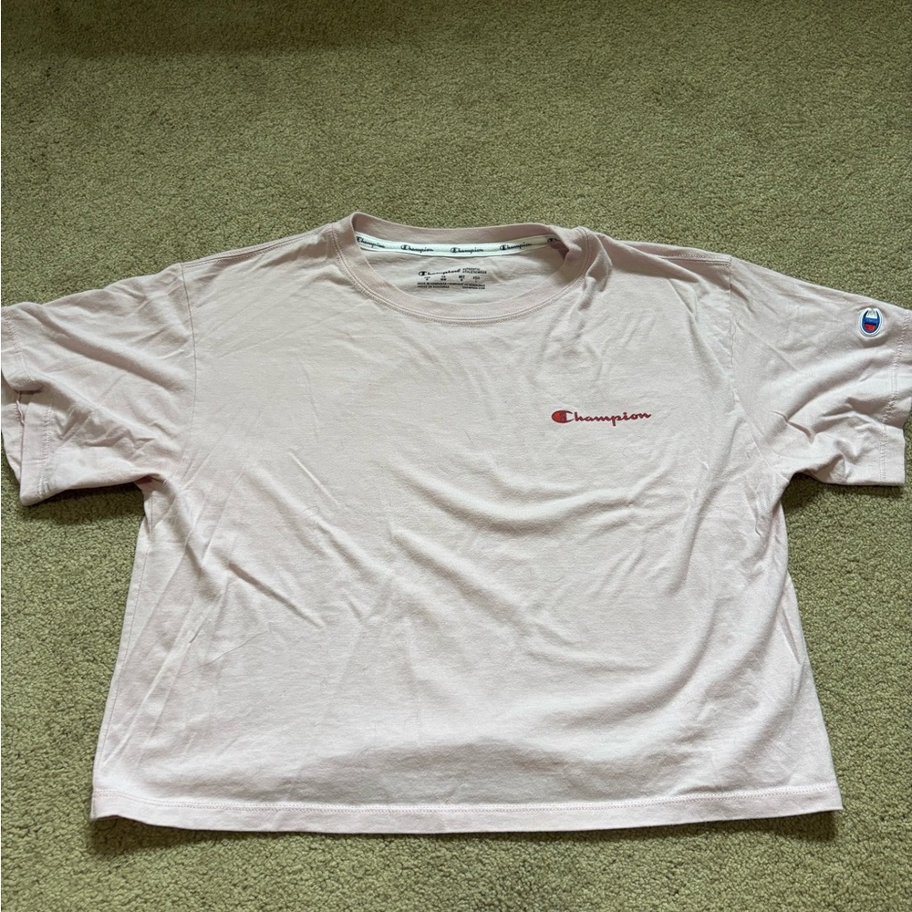 Champion pink tee